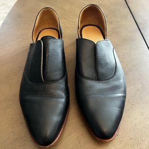 Nisolo Black Leather Loafers